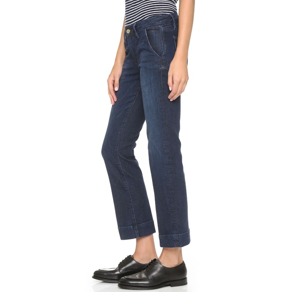 slim straight trousers